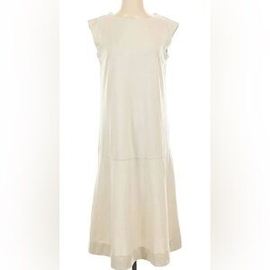 Prologue Elegant‎ Cream/ Off white Sleeveless Dress